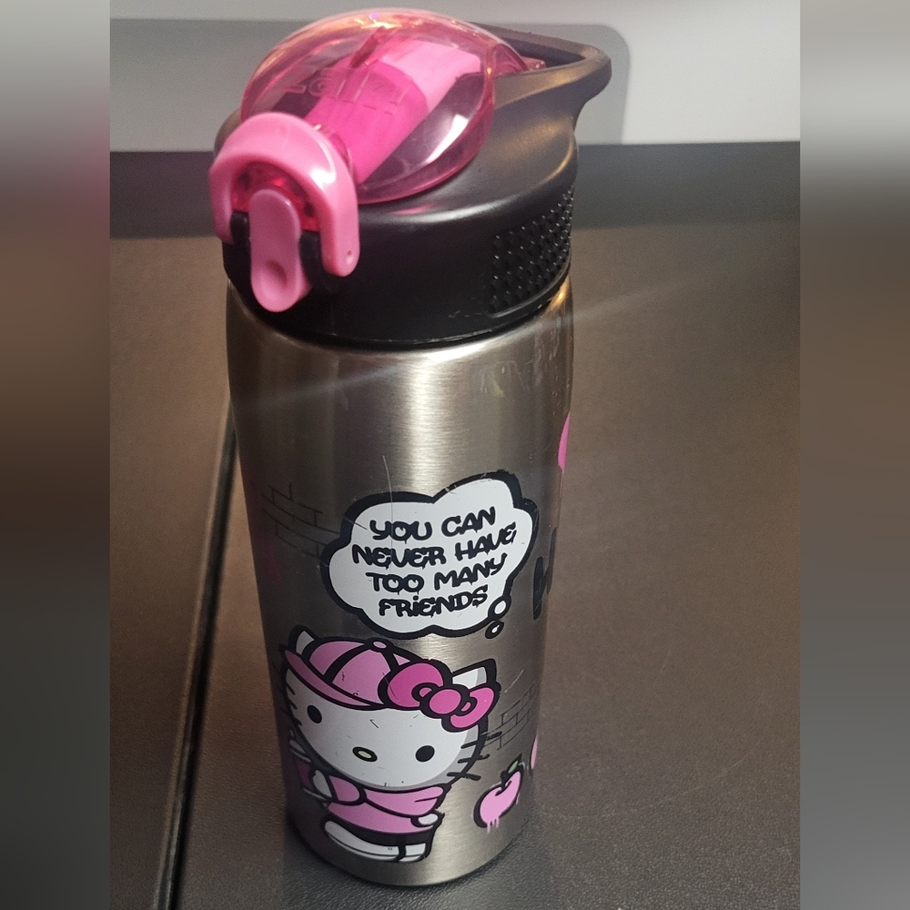Hello Kitty stainless steel water bottle